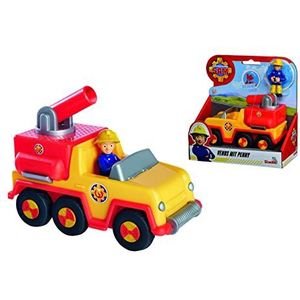 Simba 109252506038 - Brandweerman Sam Venus met Penny figuur, geel-rood, 16cm, vanaf 3 jaar, speelgoedvoertuig