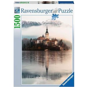 Puzzel Het Eiland Van Wensen, Bled, Slovenië (1500 Stukjes)