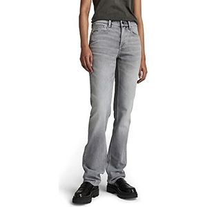 G-Star Raw dames Jeans Noxer High Waist Straight,Grijs (Sun Faded Glacier Grey C293-c464)27W / 28L