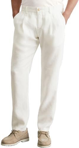 Marc O'Polo - Linnen Herenbroek - Crèmetinten - 31W / 34L