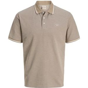 Jack & Jones - Jprblualves Ss Polo Sn - Poloshirt - Beige - Korte Mouwen