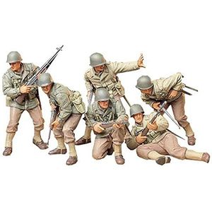 Tamiya 35192 – WOII US Infantry Attack Figurines 1:35 – Set van 6