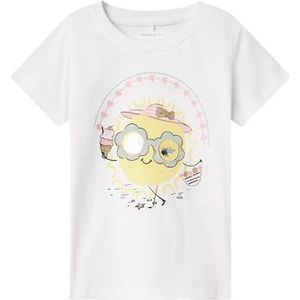 NAME IT - NMFJOLA - T-shirt - Geel/Rosa/Wit