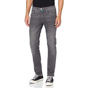 Pierre Cardin Lyon Tapered broek voor heren, antraciet, 35W x 34L