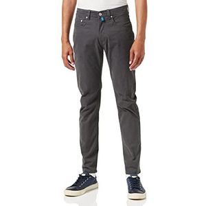 Pierre Cardin Lyon Tapered broek voor heren, antraciet, 35W x 34L