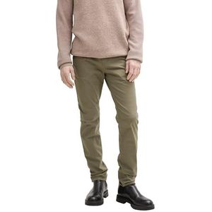 TOM TAILOR Herenbroek, 10415 - Dusty Olive Green, 34W / 36L