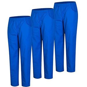 MISEMIYA - Verpakking van 3 stuks - unisex sanitaire broek - medische uniformen sanitaire uniformen werkbroek - Ref. 8312 * 3 stuks, koningsblauw 21, 5XL