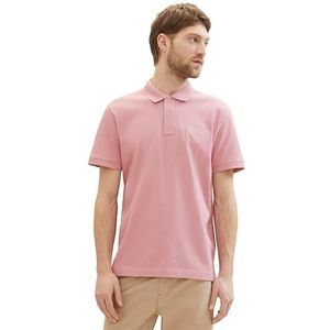 TOM TAILOR Poloshirt voor heren, 13009 - Velvet Rose, M
