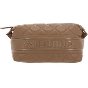 Soft Cosmetic Case 51O ADA VALENTINO Dames Beige, Beige, Eén maat, Zachte cosmetische hoes