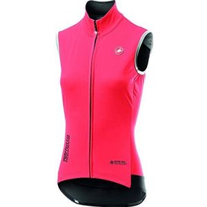 CASTELLI 4519538-288 PERFETTO ROS W VEST Sportvest Dames Brilliant Roze/Zwart XS