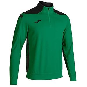 Joma Heren 101952.451.S Sweatshirt, Groen Zwart, Normale maat, groen/zwart, S