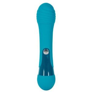 Key Vibrator Virgo Robin Egg Blue Silicone, per stuk verpakt