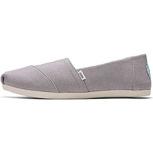 TOMS Platte instapschoen Alpargata Heritage Canvas dames Espadrille , ochtendduif , 35.5 EU