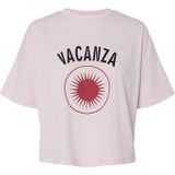 Pieces - Pcchilli Summer 2/4 Loose Print Swe - T-shirt - Pink-a-boo/vacanza