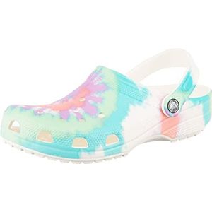 Crocs Unisex Classic Tie-dye Clogs verstopping, Fresco Multi, 48/49 EU