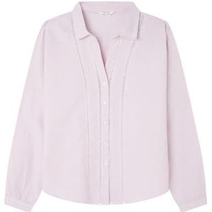 Springfield Roze blouse, maat 34, Lichtroze, 32