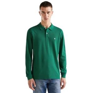 United Colors of Benetton Poloshirt voor heren, donkergroen 2e5, XL