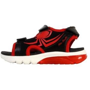 Geox - J Ciberdron B - Sandalen - Zwart Rood