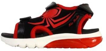 Geox - J Ciberdron B - Sandalen - Zwart Rood