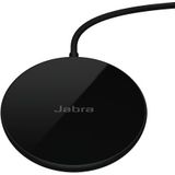 Jabra draadloze oplaadpad 5 W, Qi-gecertificeerd - compatibel met Elite 10 en Elite 8 Active draadloze oordopjes - USB-A-kabel, Zwart