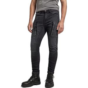 G-STAR RAW G-Star Denim broek voor heren, chino biker pant cargo jeans, grijs, 36W / 34L, grijs, 36