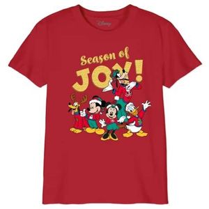 Disney T-shirt voor jongens, Rood, 12 Jaren