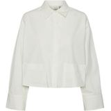 YAS - YASLEE - Blouse - Wit - Klassieke Blouse - Lange Mouw