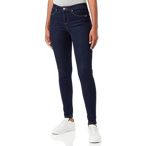 Bestseller A/S Dames VMALIA MR S Shape J VI3342 GA NOOS Jeans, Dark Blue Denim/Detail:Rinse, XS/32, Dark Blue Denim/Detail:rinse, (XS) W x 32L