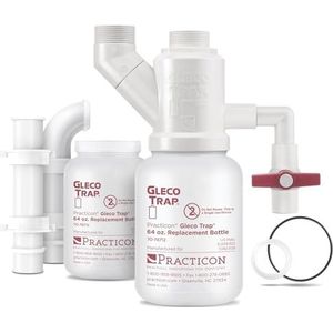 Practicon Gleco Trap System, Clay & Plaster Sink Trap Kit, 64 oz.