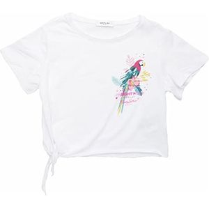 Replay Meisjes SG7511 T-shirt, 001 wit, 4A, 001, wit, 4 Jaar