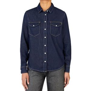 Chemise en Jean - Rincage Foncé - Denim - Coupe Régulière