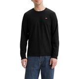 Levi's Long-Sleeve Original Housemark Tee T-shirt Mannen, Mineral Black, XS