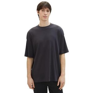 TOM TAILOR Denim T-shirt voor heren, 29476 - Coal Grey, M