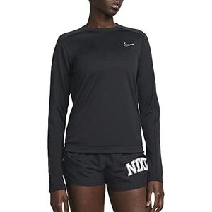 NIKE Dri-fit-Swoosh-Run shirt met lange mouwen voor dames