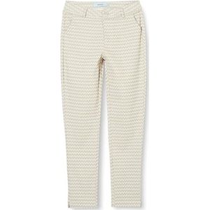 Minus - Carma - Capri Broek - Light Birch Graphic ST - 7/8