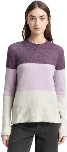 TOM TAILOR DENIM - Trui - Lavendel - Gemêleerd - Lange Mouw