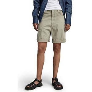 G-STAR RAW Dames Type 89 Long Shorts, Groen (Shamrock Vintage Gd 9740-d187), 26W Regular