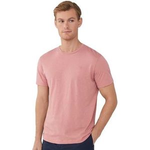 Hackett London Heritage WVN Trim T-shirt, roze (asroos roze), 3XL, Roze (Ash Rose Roze), 3XL