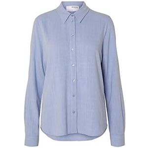 SELECTED FEMME Dameshemd met lange mouwen, Blue Heron., 40