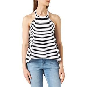 LTB Jeans Peceta Top voor babymeisjes, White Black Stripes 5246, S
