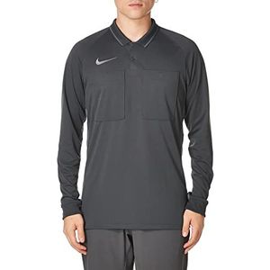 Nike Heren Referee Jersey Longsleeve scheidsrechter tricot, Antraciet/Dark Grey/Dark Grey, M