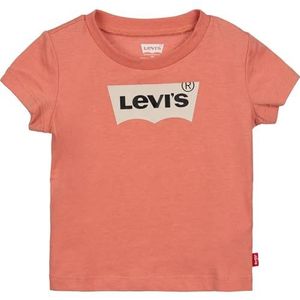 LEVI'S KT-Knit Batwing T-shirt voor jongens, Fulva Oranje, 18 mesi