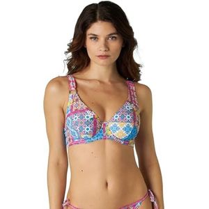 Lovable Bikini BH beugel met hoge Apice RCS gerecycled dames, Majolica Print Citroenen, 34 / 3C