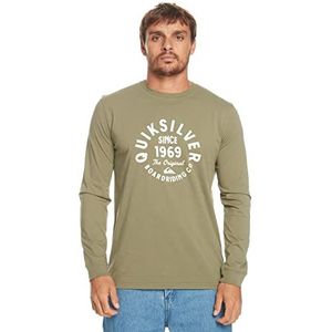 Quiksilver Basic Tee Heren Groen M