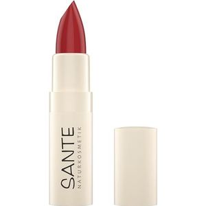 SANTE - Moisture Lipstick - Glinsterend Rood - 4,5 g - Verzorgende Lippenstift met Hyaluron