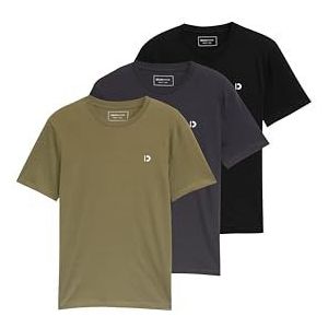 TOM TAILOR Denim T-shirt voor heren, 29999 - Black, XXL