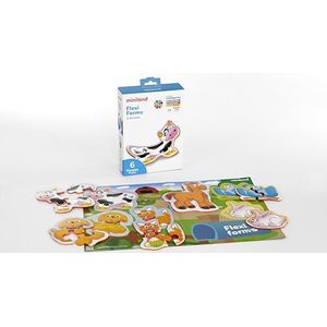 Miniland - Puzzel voor kinderen, meerkleurig (36201)