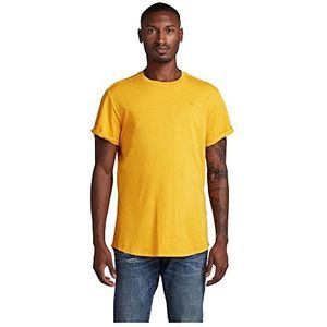 7067781925 Lash T-Shirt heren T-shirts, Geel (Dull Yellow Gd 2653-d849), XS