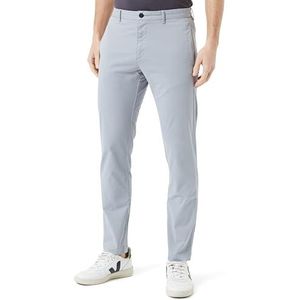 HUGO David222D slimfit chino voor heren, van elastische katoenen gabardine, Medium Grey39, 28W / 32L