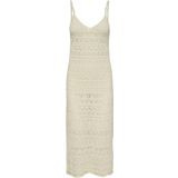 ONLY - ONLAvina - Gebreide Jurk - Beige - 3/4 Lengte - Mouwloos